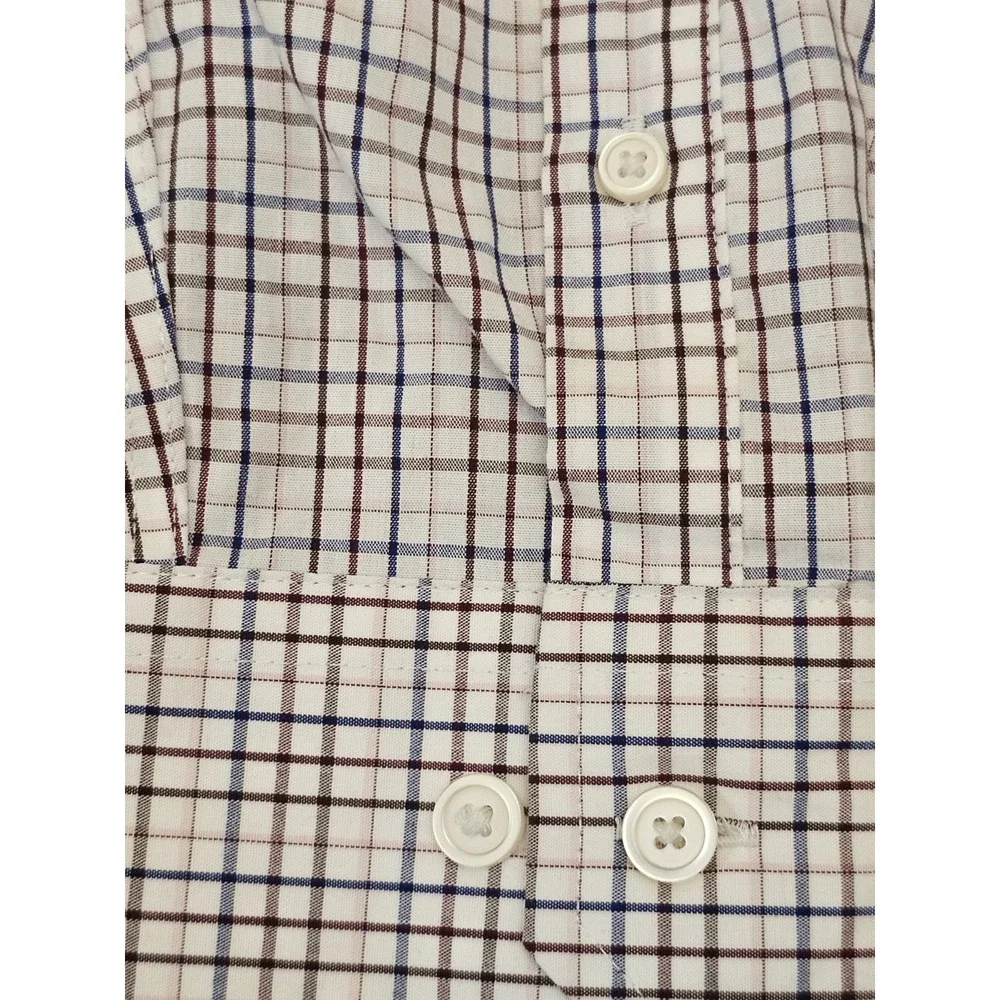 Banana Republic‎ Men's Plaid Long Sleeve Button-Up Shirt. Size Medium